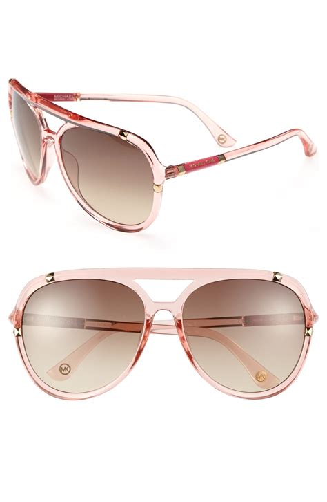 michael kors glasses pink|michael kors sunglasses with rhinestones.